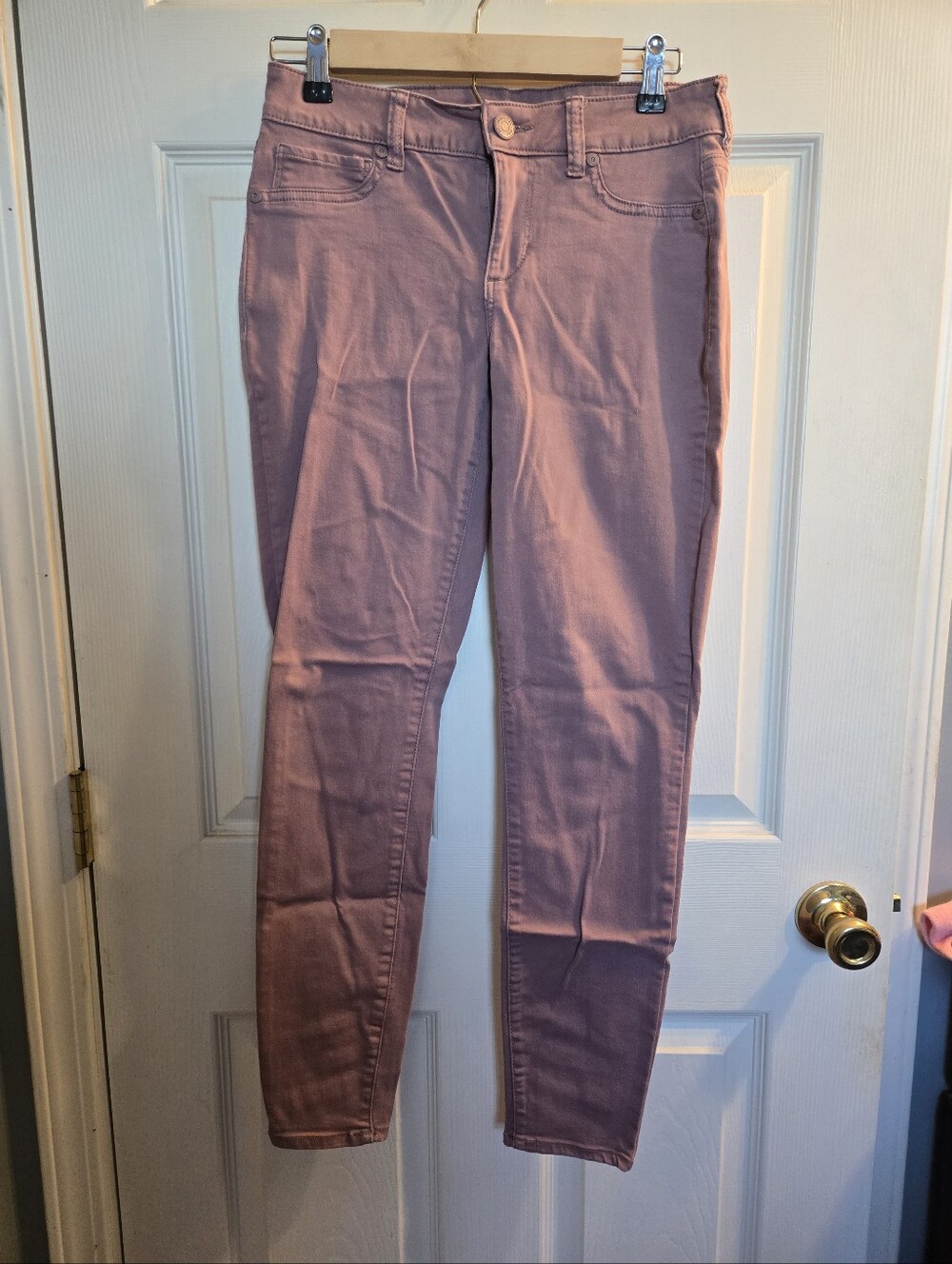 Maurices Dusty Rose Skinny Jeans